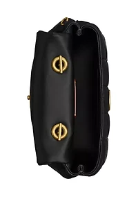 Quilted Leather Tabby Top Handle 20