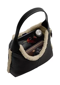 Brooklyn Shoulder Bag 39 in Shearling