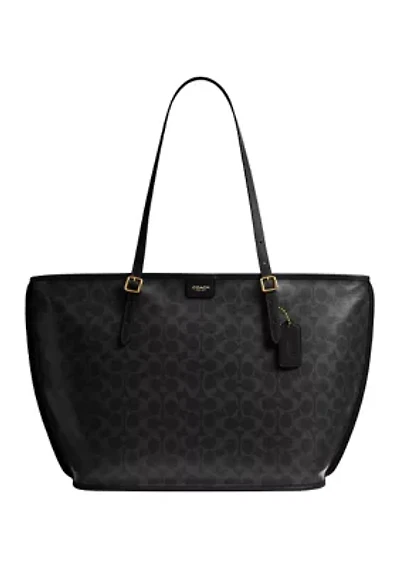 Taxi Tote Bag Signature Canvas