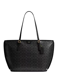 Taxi Tote Bag Signature Canvas