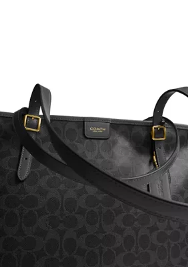 Taxi Tote Bag Signature Canvas