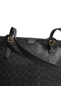 Taxi Tote Bag Signature Canvas