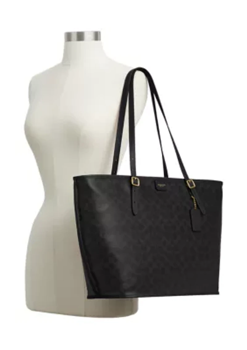 Taxi Tote Bag Signature Canvas