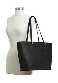 Taxi Tote Bag Signature Canvas