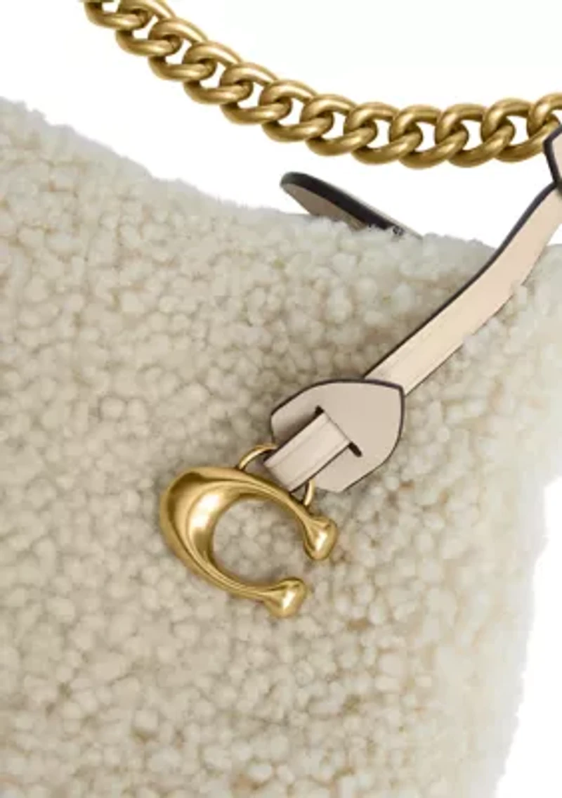 Juliet Shoulder Bag 25 in Shearling