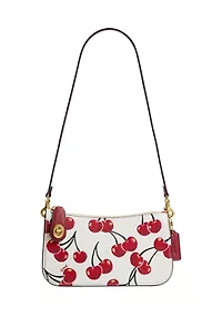 Penn Shoulder Bag with Cherry Print