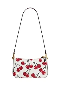 Penn Shoulder Bag with Cherry Print