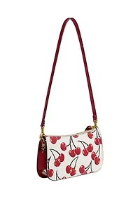 Penn Shoulder Bag with Cherry Print