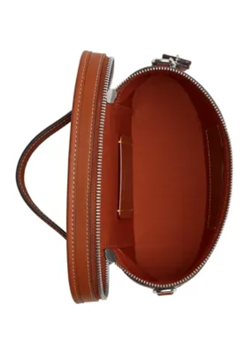 Trail Bag In Crystal Signature Jacquard Crossbody