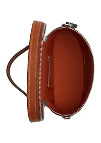 Trail Bag In Crystal Signature Jacquard Crossbody