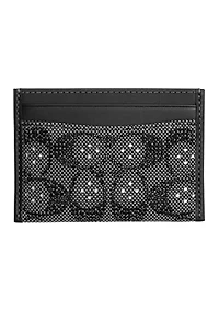 Essential Card Case Crystal Signature Jacquard