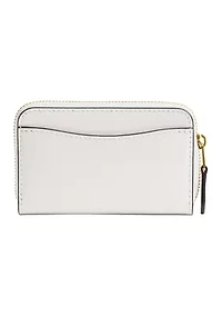 Essential Small Zip Around Card Case with Sticker Print