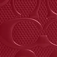 Legacy Zip Top Crossbody Bag Signature Leather