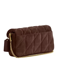 Tabby Chain Crossbody Bag 19 with Quilting