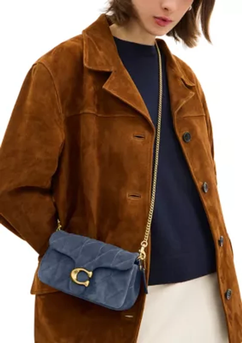 Tabby Chain Crossbody Bag 19 with Quilting