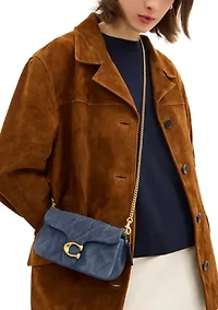 Tabby Chain Crossbody Bag 19 with Quilting