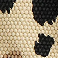 Cargo Tote Bag 20 with Leopard Print