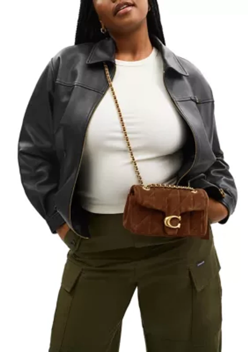 Tabby Shoulder Bag 20 with Quilting