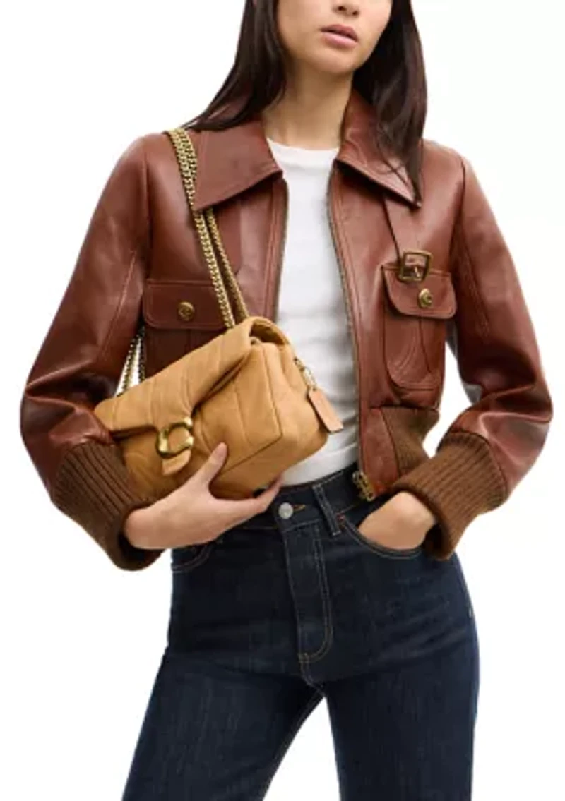 Tabby Shoulder Bag 26 with Quilting