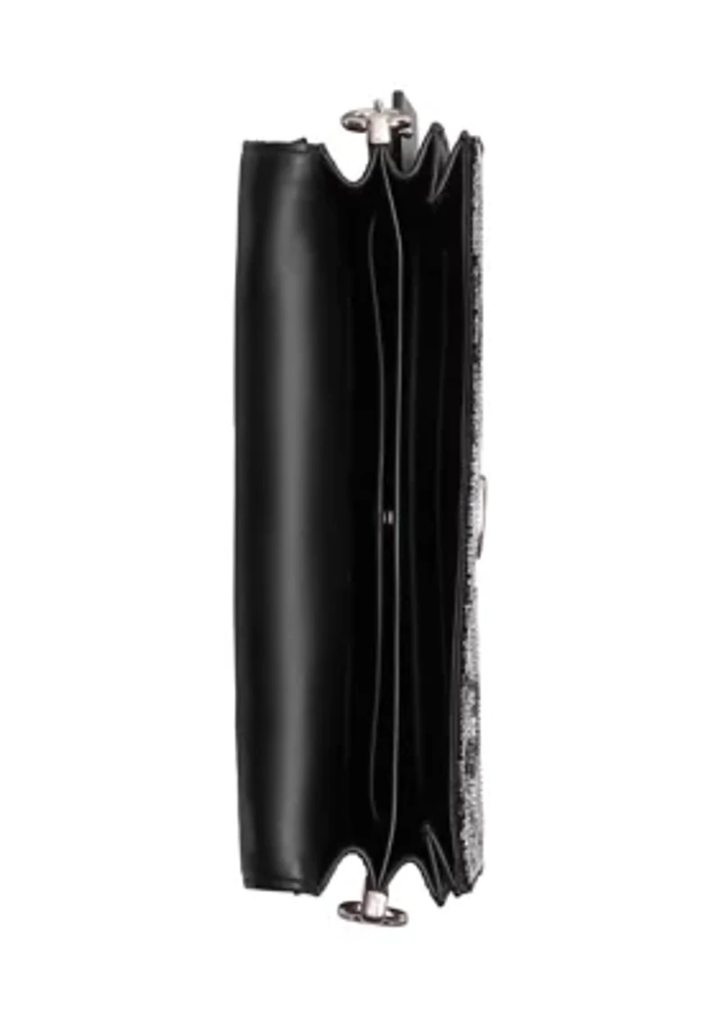 Tabby Shoulder Bag 26 with Beaded Snake