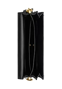 Tabby Shoulder Bag with Crystal Beaded Fringe