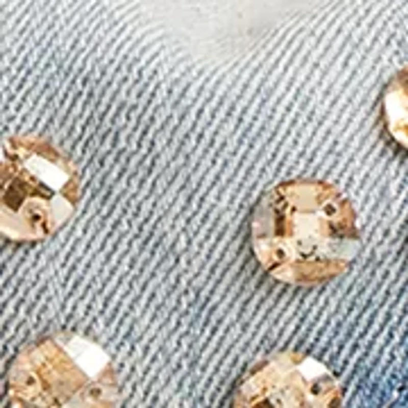 Tabby Shoulder Bag with Crystal