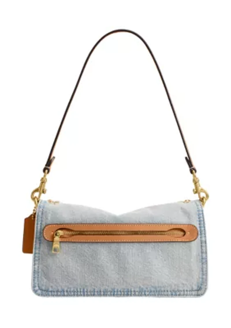 Tabby Shoulder Bag with Crystal