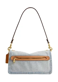 Tabby Shoulder Bag with Crystal