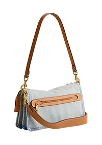 Tabby Shoulder Bag with Crystal