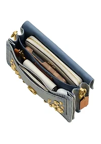 Tabby Shoulder Bag with Crystal