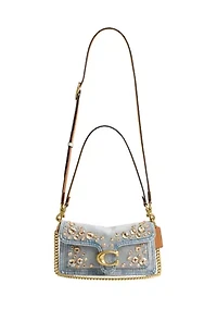 Tabby Shoulder Bag with Crystal