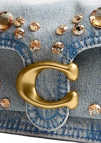 Tabby Shoulder Bag with Crystal