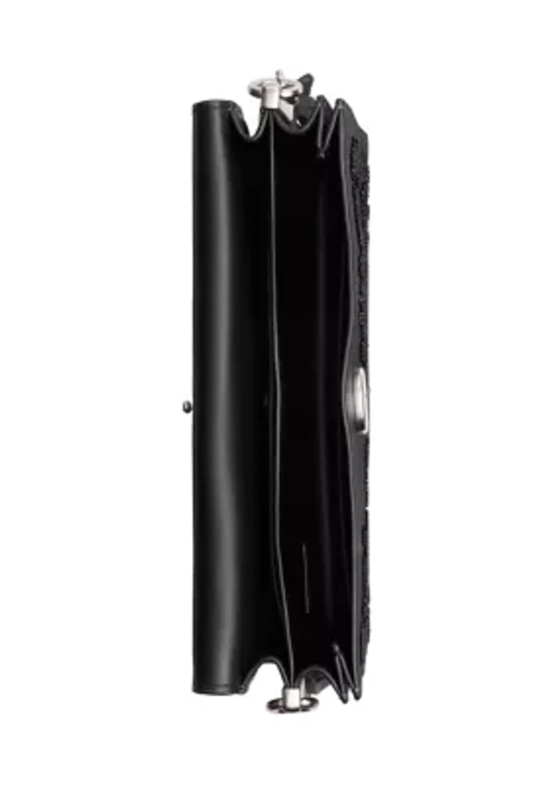 Tabby Shoulder Bag 26 with Beading and Fringe