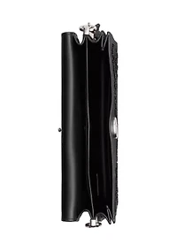 Tabby Shoulder Bag 26 with Beading and Fringe