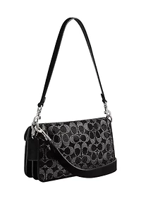 Tabby Shoulder Bag with Beading