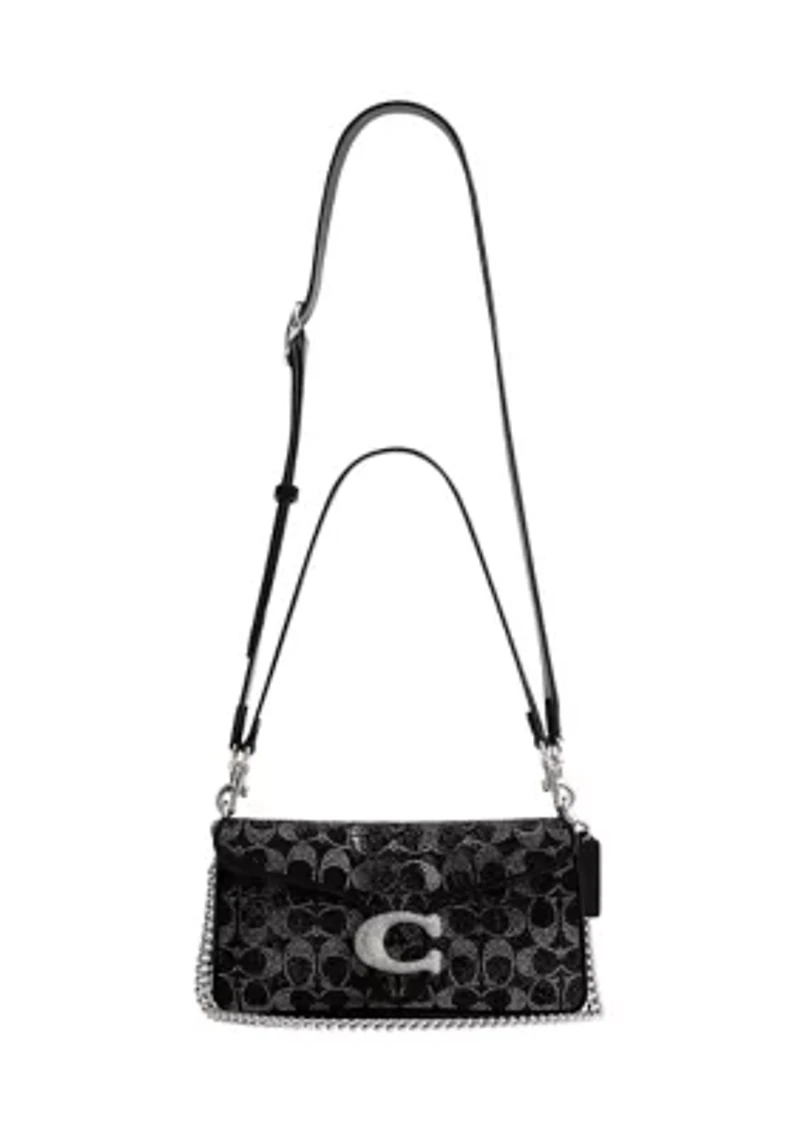 Tabby Shoulder Bag with Beading