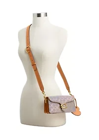 Tabby Shoulder Bag in Crystal Signature Jacquard