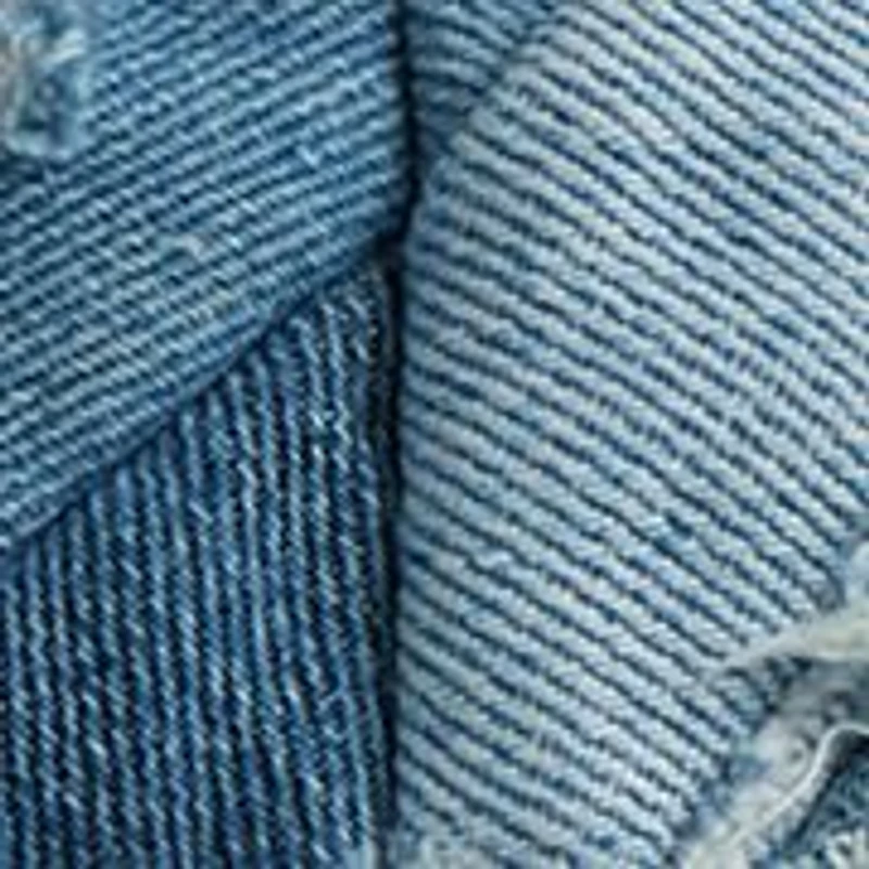 Quilted Denim Patchwork Tabby Shoulder Bag