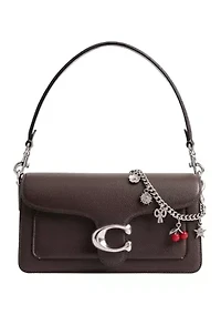 Crystal Motif Chain Bag Charm
