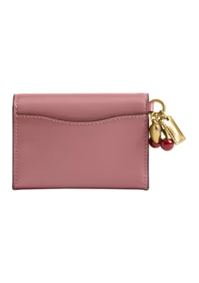 Essential Flap Card Case with Charms