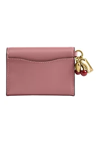 Essential Flap Card Case with Charms