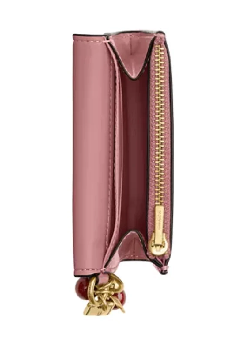 Essential Flap Card Case with Charms