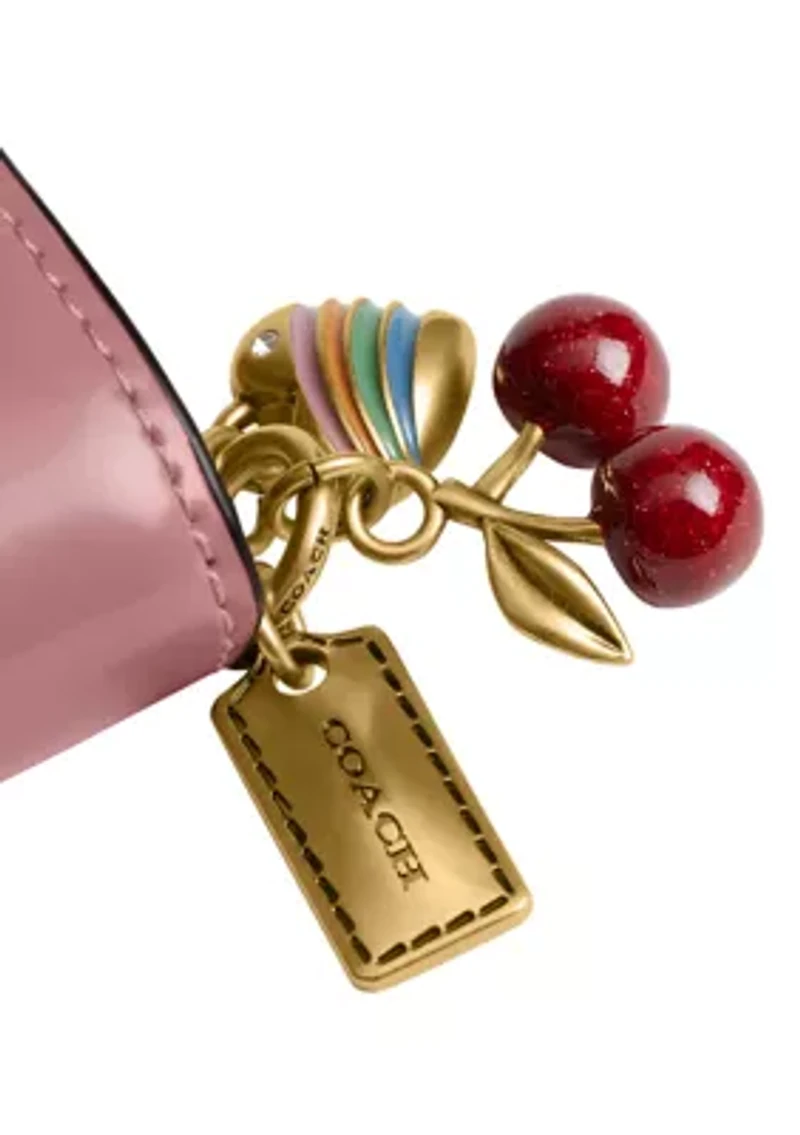 Essential Flap Card Case with Charms