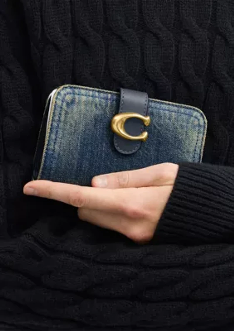 Love Denim Tabby Wallet