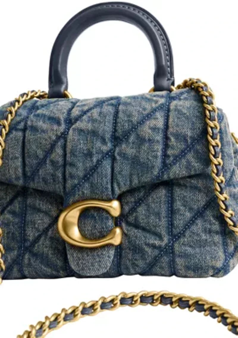 Loved Denim Tabby Top Handle Bag