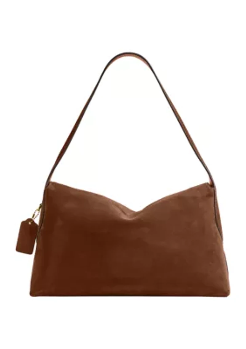 Suede Chelsea Shoulder Bag