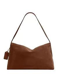 Suede Chelsea Shoulder Bag