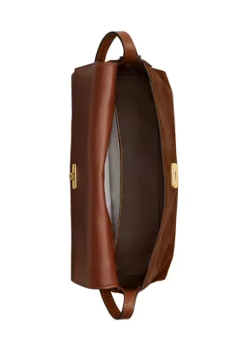 Suede Chelsea Shoulder Bag