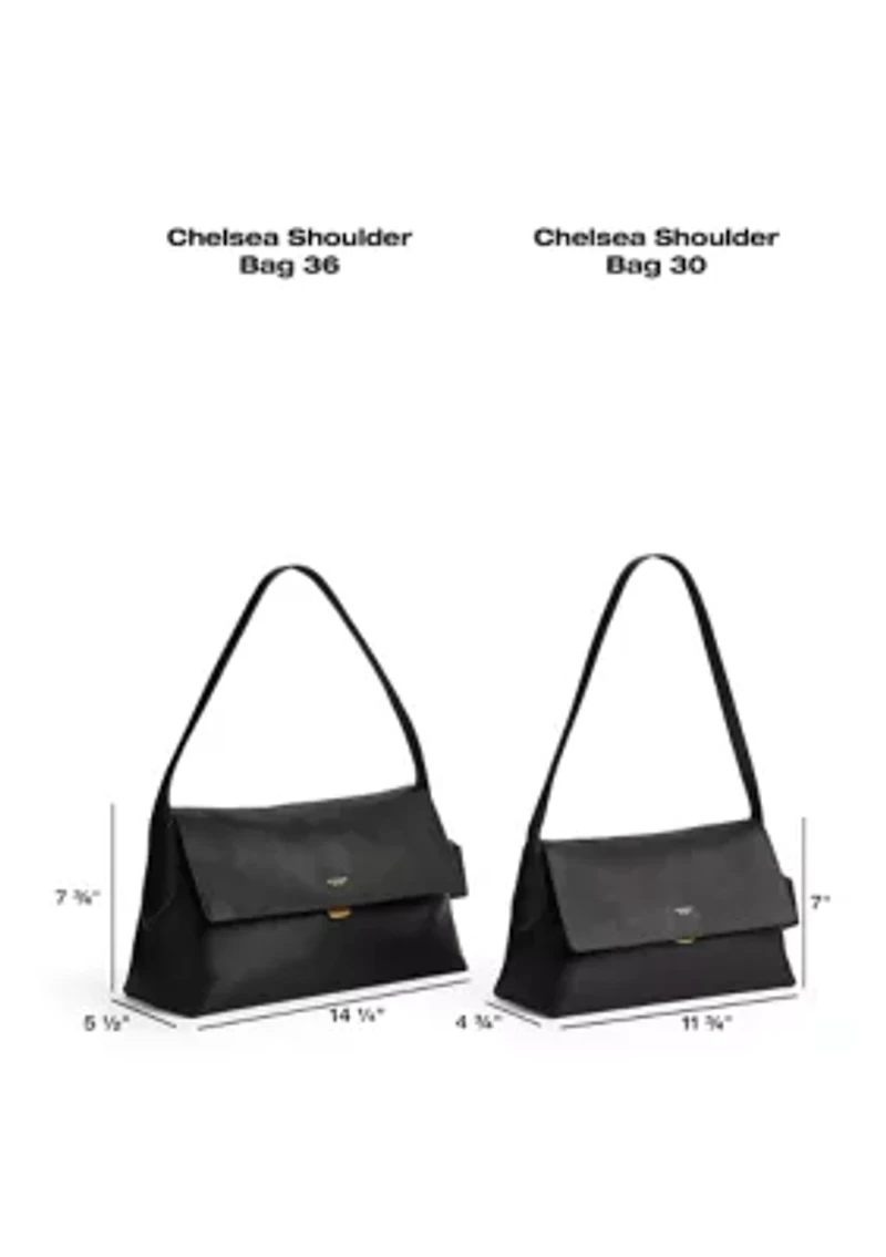 Suede Chelsea Shoulder Bag