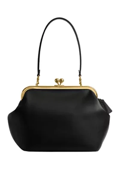 Glovetanned Kisslock Frame Bag